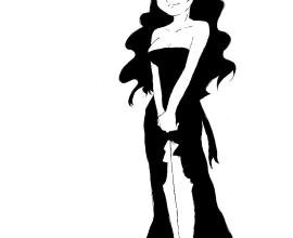 [小時候][塗鴉]黑與白