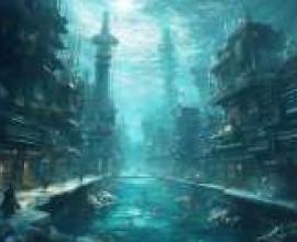 現代亞特蘭提斯幻象，海洋就在城市裡。