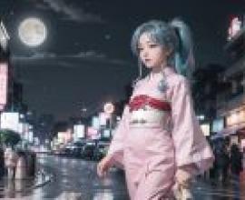 幽遊白書，牡丹，「東方夜櫻，城巿浪漫」