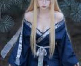 Phantom in the Mountains，Anime girl with long blond hair.