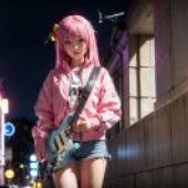 Real beauty， lonely rock， Houvillei， Xiaoboqi， live -action version， City Night Guitar Fairy