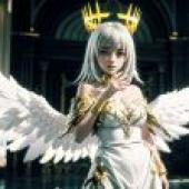 Computer wallpaper， live-action version， Okumatea， アルテマティア， Dragon Hunter Ragnar， Elegant Wing Shadow: Osamadia Wings cosplay Ayakas charming angel cosplay style