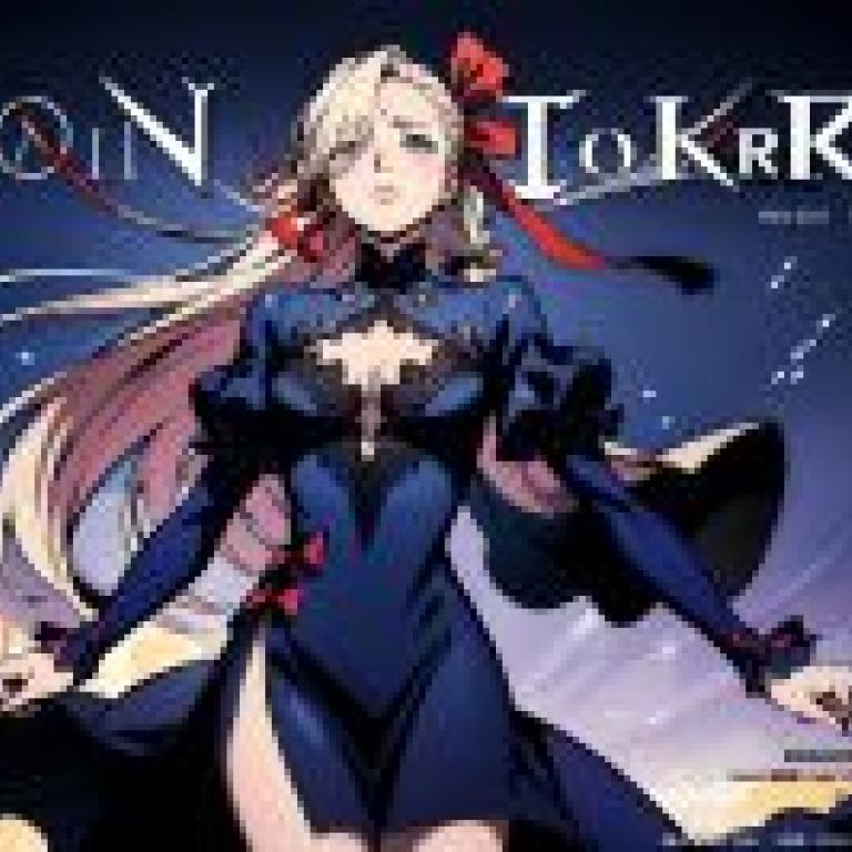 Computer wallpaper， LostArk2， anime， there is a woman in a blue dress on the poster.