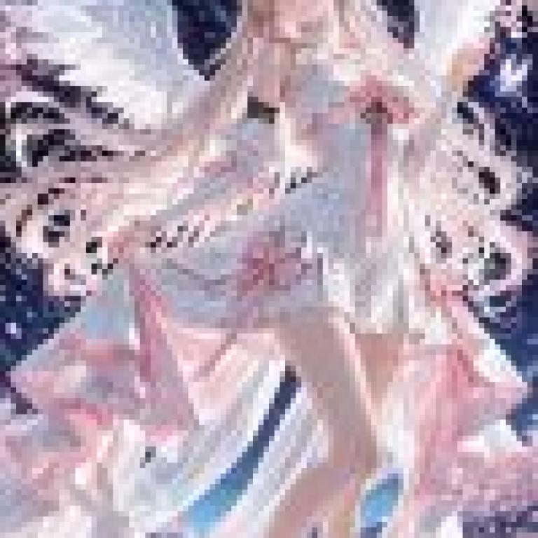 Dream Girl，Angel princess with butterfly wings.