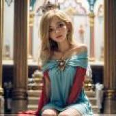 Computer wallpaper， Rosalina， Super Mario Galaxy， real person， real-life anime role-playing