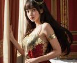 芭芭拉費爾頓，1960年代，一位擁有黑色長髮的美麗女子。