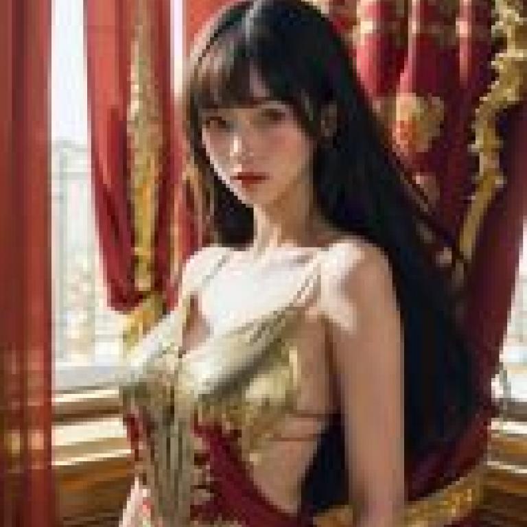 芭芭拉費爾頓 1960 年代，一位身穿紅色洋裝的年輕女孩。