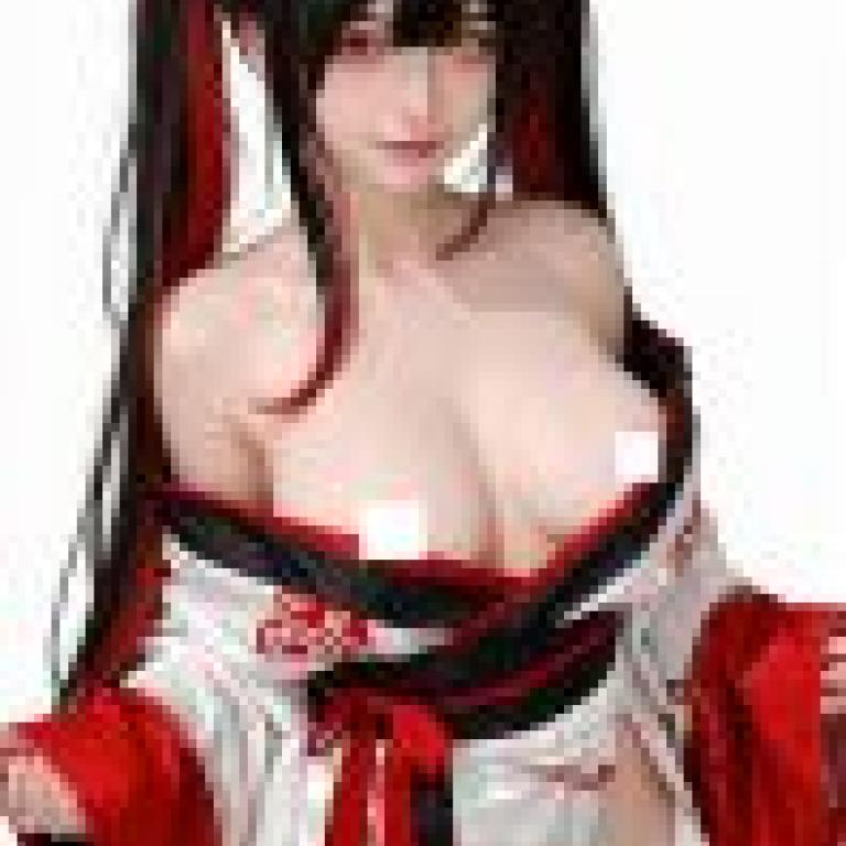 Ancient Fantasy，A girl is wearing red and white in front.
