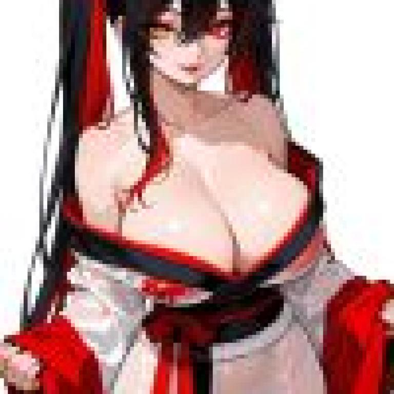 Ancient Fantasy，Anime illustration of female with red bow in hair and red bow on neck.