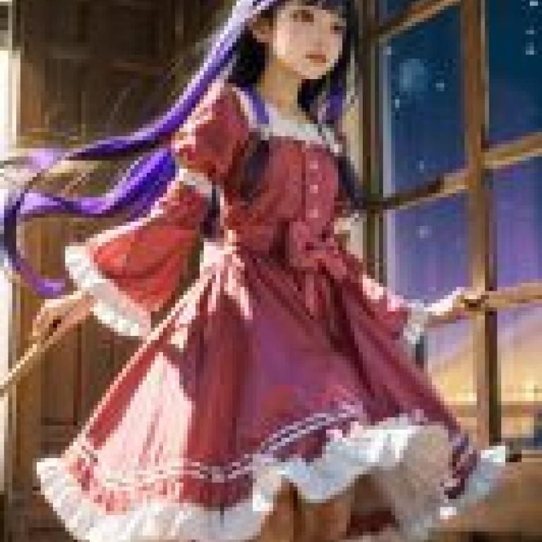 Mobile wallpaper， Princess Syalis， Sleepy Princess， realistic， a girl in a pink dress standing by the window.