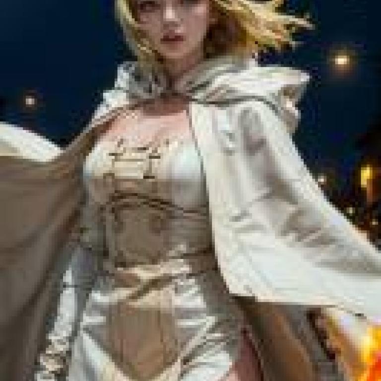 手機桌布，Orochi (オロチ) ，Fire Force，寫實，《Game Informer》二月號的封面是一位金髮女子。