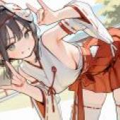 Charming witch，Anime girl with bow and bow tie.