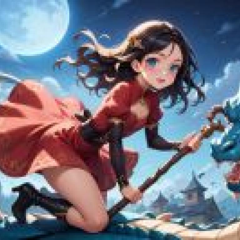 dragon girl，騎龍的女孩。