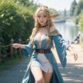 computer wallpaper， maze rice， Malusil Donato， Dungeon Meshi， live-action version， beauty of trail elves