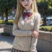 手機桌布，山田君與七個女巫 白石麗 白石 うらら Urara Shiraishi，寫實，夢幻校園姿態