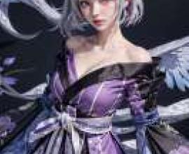 陰陽師陰陽師伊綱天馬覺醒，動畫中擁有天使翅膀的女孩。