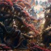 錯綜幻境：克里斯·拉布魯伊的森林夢 - 桌布免費下載