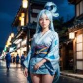 Live version， popular anime， the goddess of water， Acroga， blessing for the beautiful world， Blue Night Metropolis Shadow