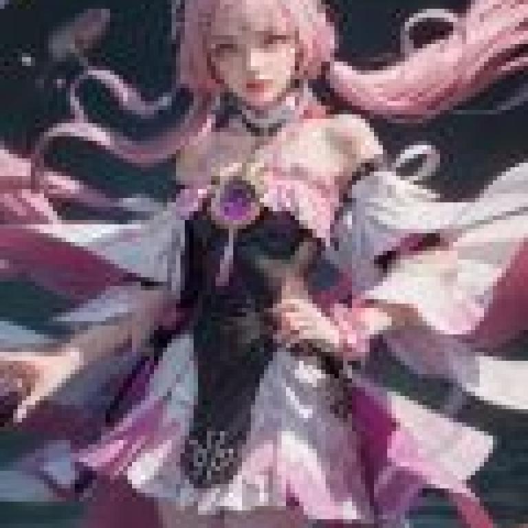 Honkai Star Rail Fu Xuan，A girl with purple hair and outfit.