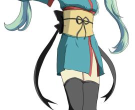 [小時候][塗鴉]初音未來-忍者版