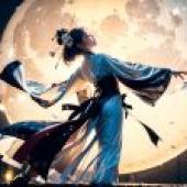 The Beauty of the Kimono: Moonlight Goddess and Japanese Geisha