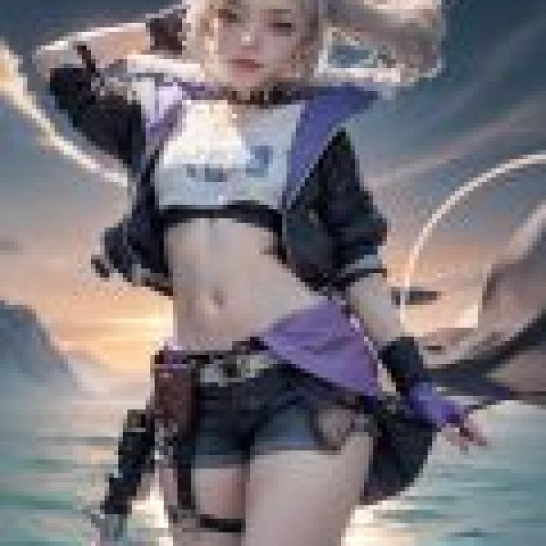 yinlang bronya zaychik，The female character is blonde.