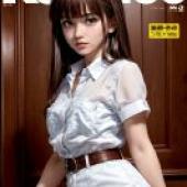手機桌布，Shirakawa Reiko，不道德的研究 Immoral Study Scenario，寫實，手機桌布：風華再現