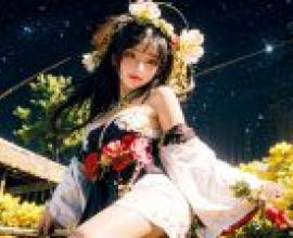 Computer wallpaper， live version， beauties in kimono， the beauty of classical and modern Hanfu