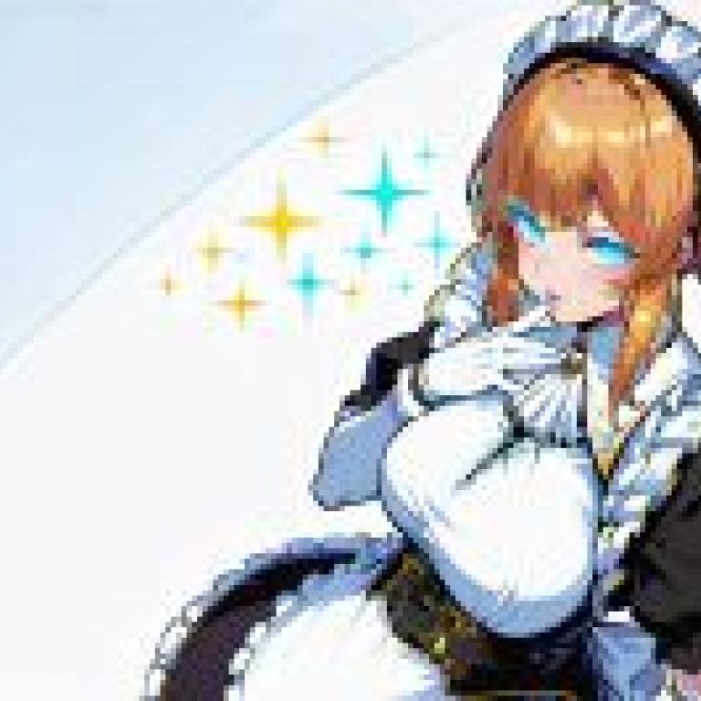angry maid，一位正在刷牙的女士。