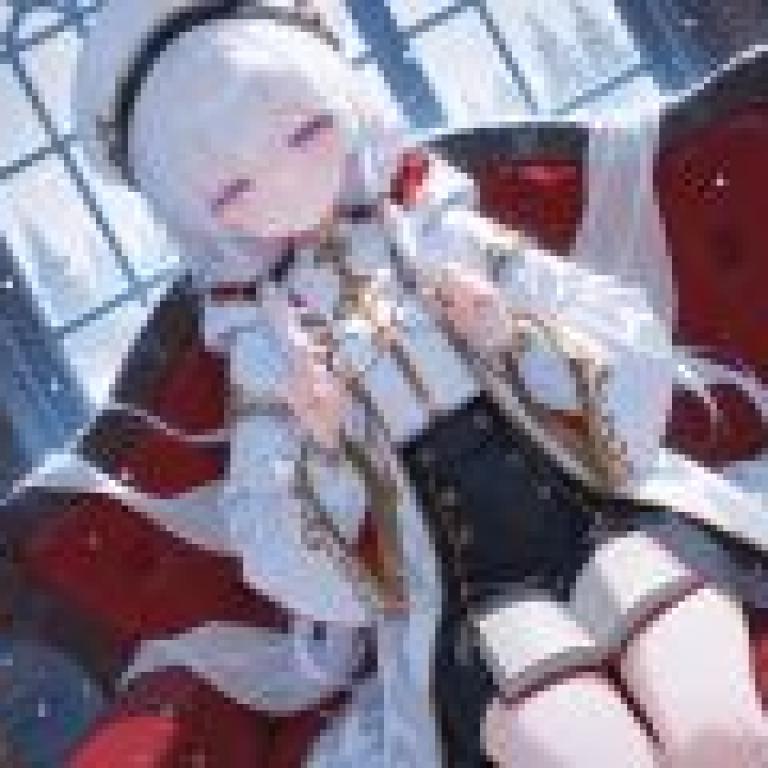 神秘城堡的女主人，一位戴著眼鏡、有著白頭髮的女孩。