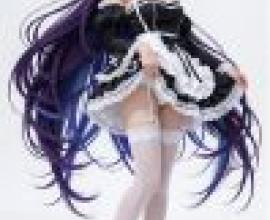Dynamic outfits，A blue haired doll dressed as a maid.