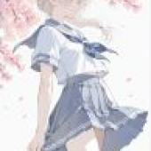 女孩們，漫畫書封面上的女孩穿著校服。