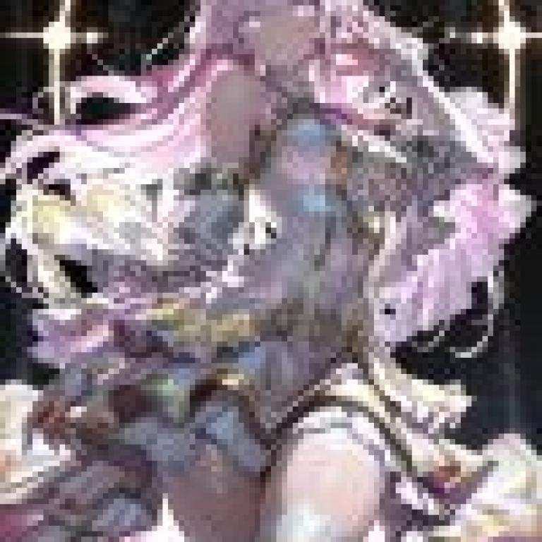 dress up，A pink-haired girl with wings and white and gold dress.