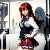 Computer wallpaper， real life， Rias Gremory， Devil High School DxD， 3D realistic animation flavor