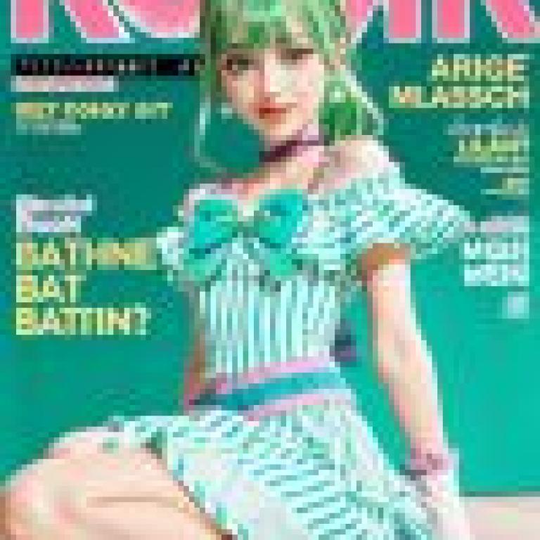 Cure Lilian Wonderful Precure，A magazine featuring the word bonk on the cover.
