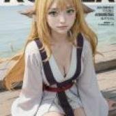 Susu Tushan 6，《火箭》雜誌封面上的女孩。