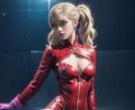 Computer wallpaper， live-action version， Takamaki Anzu， Persona 5， Phantom and real dialogue