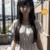 手機桌布，全部成為F 真賀田四季 Shiki Magata，寫實，美麗動漫風