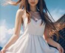 狼與香辛料，耳朵上戴著狼耳朵的女孩。