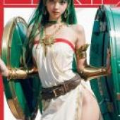 手機桌布，Palutena Kid Icarus，寫實，「神秘女神的魅力」