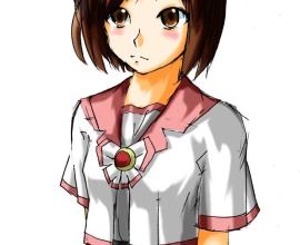 [小時候][塗鴉]學生妹