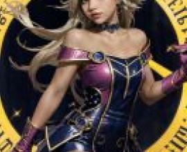Apprentice Illusion Magician Yu Gi Oh，一位女孩穿著 Durie 樂隊的女巫服裝。