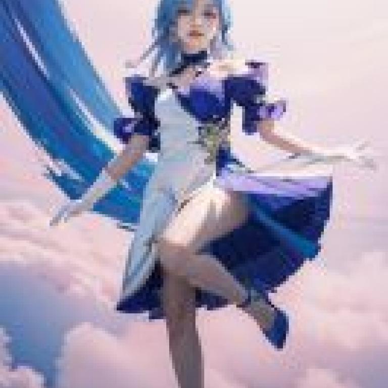 崩壞星軌，羅賓，穿藍色洋裝的女孩。