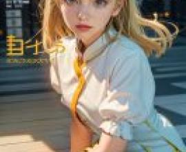 Rosetta， Rune Factory Frontier，一名年輕女孩為《New TTD》雜誌擺姿勢。
