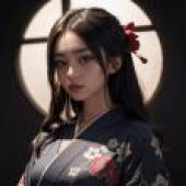 Floral Allure - Free Kimono with Flowers Wallpaper