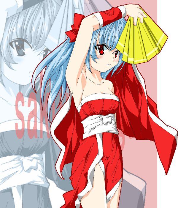 [小時候][塗鴉]扇子女郎