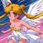 Sailor Moon Usagi Tsukino，A anime girl with blonde hair and blue eyes.