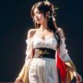 Computer wallpaper， moving Japanese kimonos， real people， gorgeous flower season: the harmonious coexistence of classics and modernity