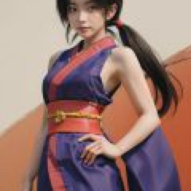 Kamika Fairy Tail，一位身穿和服的女子雙手叉腰站立。