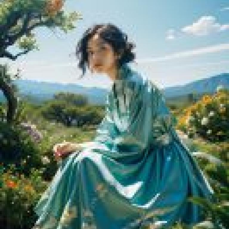 手機桌布，自然，寫實，《Nalttre》雜誌的封面上是一位女性。
